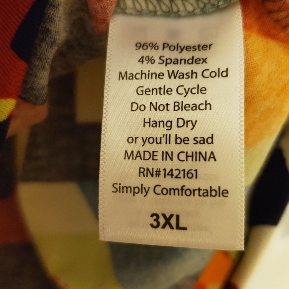 Lularoe Randy 3XL - Picture 3 of 3